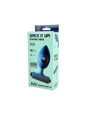 Anal Plug with Rechargeable Bullet Spice it Up Perfection 2.0