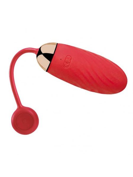 SVAKOM - Ella App-Controlled Vibrating Egg - Red - 2