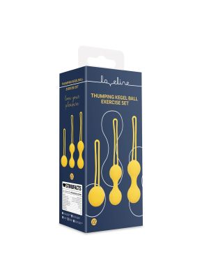 Kegel Ball Exercise Set - Lemonade Yellow - image 2