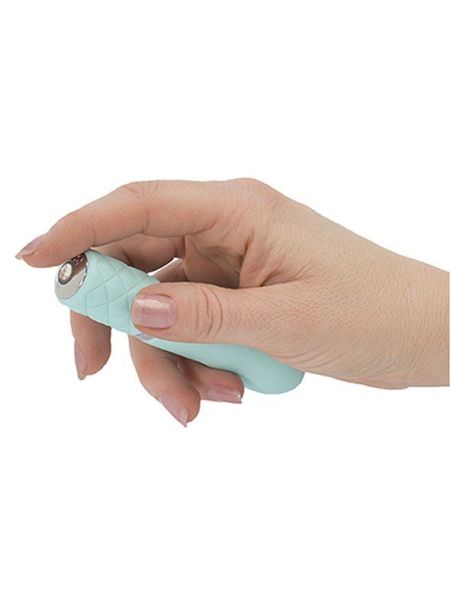 Pillow Talk - Flirty Bullet Vibrator Teal - 4