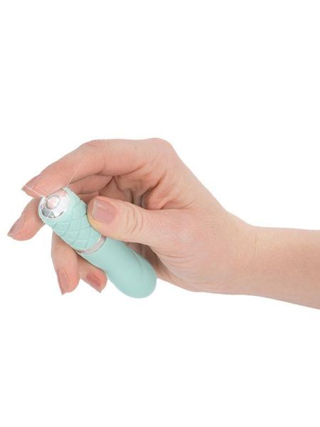 Pillow Talk - Flirty Bullet Vibrator Teal - 5