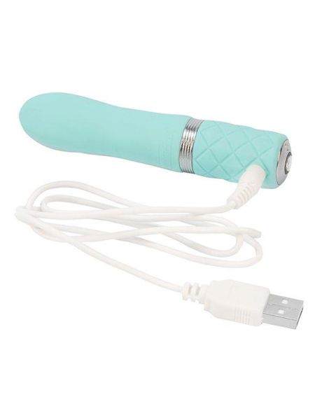 Pillow Talk - Flirty Bullet Vibrator Teal - 6