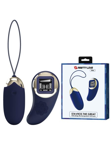 PRETTY LOVE - Mina-10 vibration functions 9 speed levels, Wireless remote control