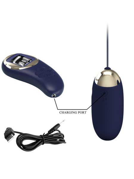 PRETTY LOVE - Mina-10 vibration functions 9 speed levels, Wireless remote control - 6