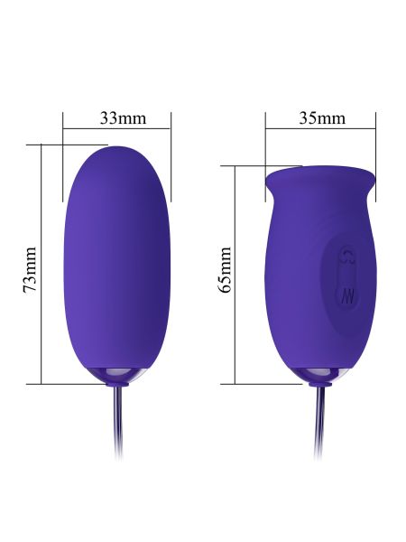 PRETTY LOVE - Daisy - Youth, 12 vibration functions 3 licking settings Memory function - 5