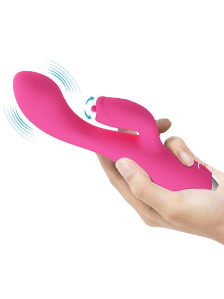 PRETTY LOVE - GLORIA Pink, 12 vibration functions 3 pulse wave settings Memory function - 2