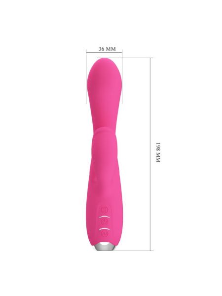 PRETTY LOVE - GLORIA Pink, 12 vibration functions 3 pulse wave settings Memory function - 7