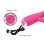 PRETTY LOVE - GLORIA Pink, 12 vibration functions 3 pulse wave settings Memory function - 9
