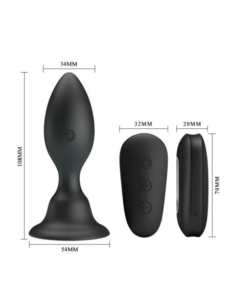MR PLAY - VIBRATING ANAL PLUG - 3