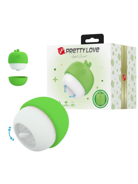 APPLE SECRET, 12 licking settings, Silicone ABS