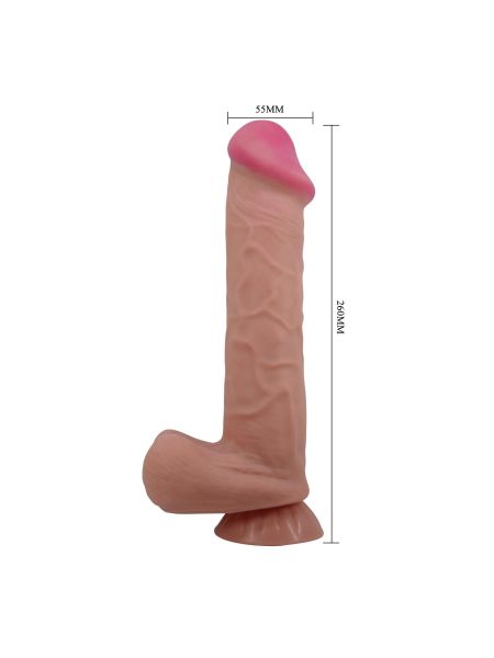BAILE - Sliding Skin 10,2'' Suction base Bendable TPR - 10