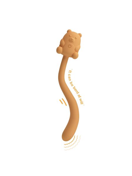 CUTE BEAR, Flirting Stick, 7 vibration functions, Magnetic USB charging - 3