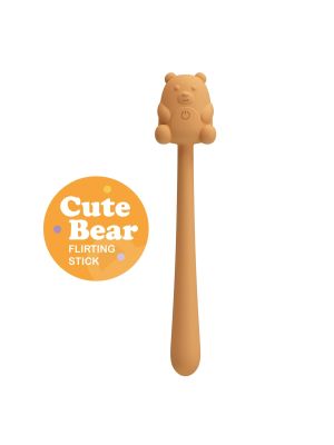 CUTE BEAR, Flirting Stick, 7 vibration functions, Magnetic USB charging - image 2