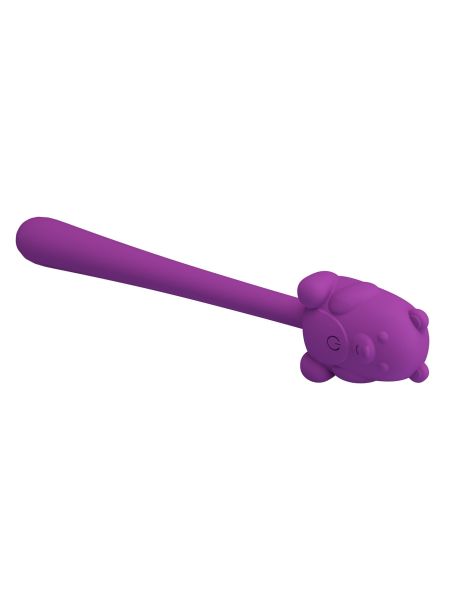 CUTE BEAR, Flirting Stick, 7 vibration functions, Magnetic USB charging - 6