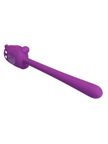 CUTE BEAR, Flirting Stick, 7 vibration functions, Magnetic USB charging - 7