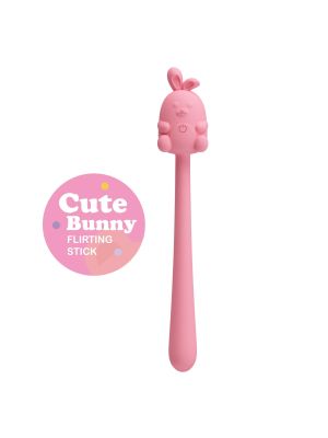 CUTE BUNNY, Flirting Stick, 7 vibration functions, Magnetic USB charging - image 2