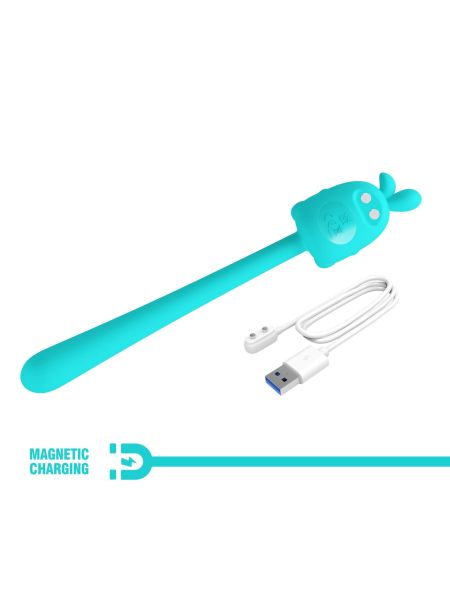 CUTE BUNNY, Flirting Stick, 7 vibration functions, Magnetic USB charging - 10