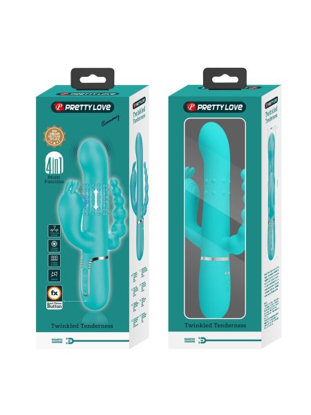 TWINKLED TENDERNESS, 7 thumping functions 7 vibration functions 4 rolling functions - 12