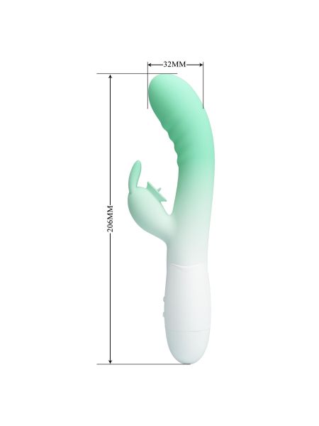 PRETTY LOVE - Cerberus, 30 vibration functions 30 licking settings, Silicone ABS, USB rechargeable - 2