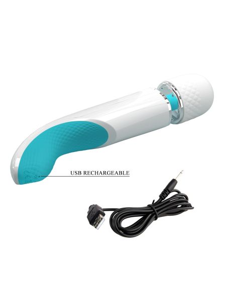 PRETTY LOVE - Bertas, 5 levels of speed control 7 vibration functions, ABS Silicone, USB rechargeable - 2