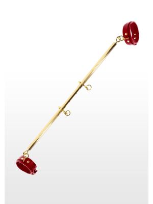 Spreader Bar with Ankle Cuffs Red
