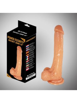 Rocket john flesh  dildo 10 inch / 25,5 cm - image 2