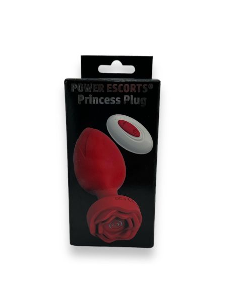 Plug - Remote Rose Design Plug - USB Rechargeable - 10 Functions - Two Colors - 3