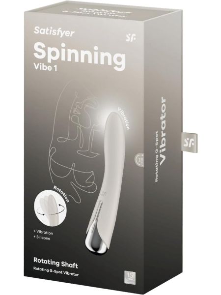 Satisfyer Spinning Vibe 1 Beige - 4