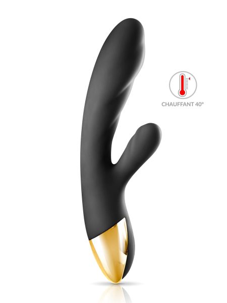RABBIT HEAT MY QUEEN 2 BLACK EMP VIBRATOR - 2