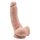 Dildo 8 inch with Balls Light skin tone