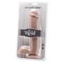 Dildo 10 inch with Balls Light skin tone - 3
