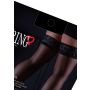 Satin Touch 20D Stay Ups Black - 9