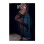 Satin T. Garterbelt Stockings Black - 10