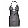 Strappy Lace Babydoll & String Black - 8