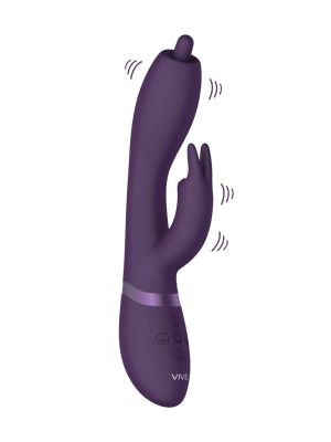 Wibrator Nilo - Pinpoint Rotating G-spot Rabbit - Purple - image 2