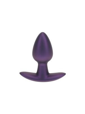 Smooth Silicone Anal Plug - Small - 2.6 / 6,5 cm - Metallic Purple