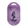 Smooth Silicone Anal Plug - Medium - 3.1 / 7,9 cm - Metallic Purple - 4