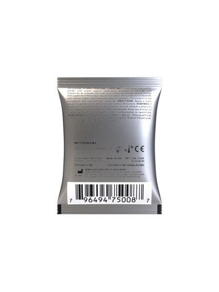 System JO - Sachet Classic Hybrid 5 ml - 2