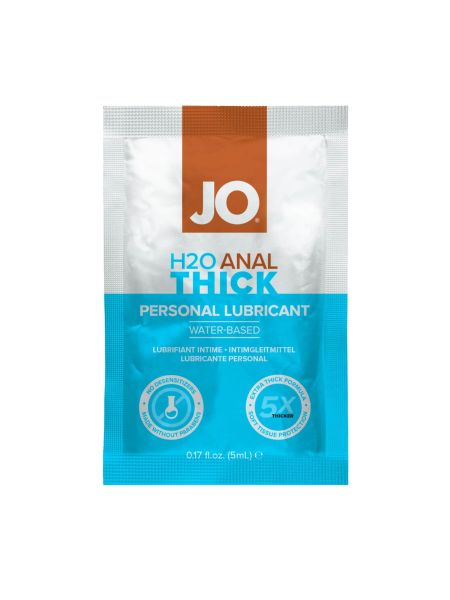 System JO - Anal Thick Water Based Lubricant Sachet 5ml