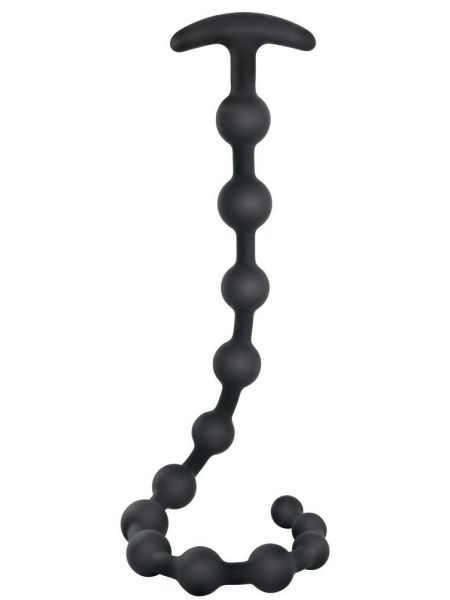 Black Velvets Anal Beads Silic - 2