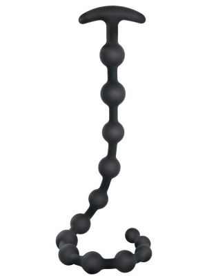 Black Velvets Anal Beads Silic - image 2