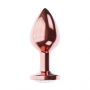 Plug-Butt Plug Diamond Moonstone Shine S Rose Gold - 3