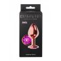Plug-Butt Plug Diamond Amethyst Shine L Rose Gold - 5