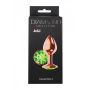 Plug-Butt Plug Diamond Emerald Shine S Rose Gold - 6