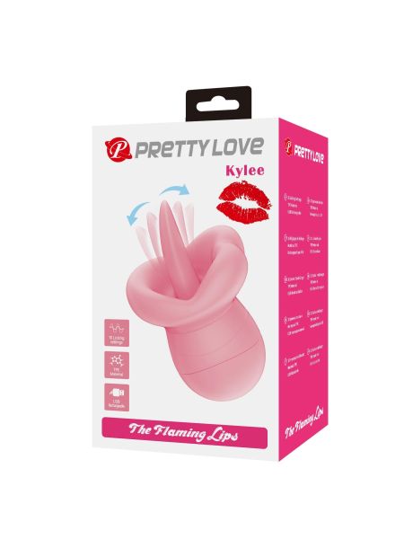 PRETTY LOVE - Kylee, 10 licking settings, TPR - 2