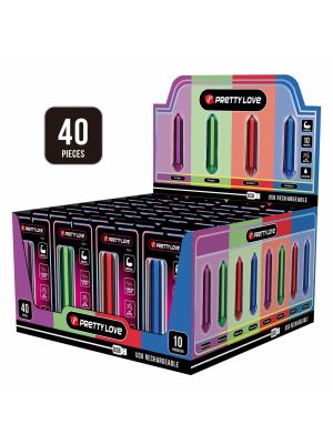 PRETTY LOVE - STEFAN, 10 vibration functions, USB rechargeable