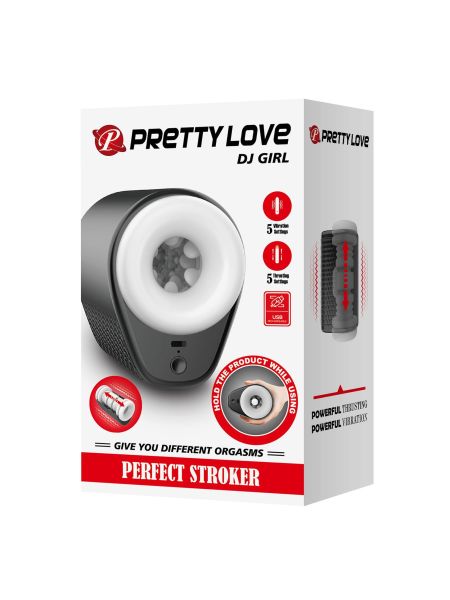 PRETTY LOVE - Dj Girl, 5 vibration functions 5 thrusting settings - 2