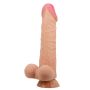 BAILE - Sliding Skin 9,4'' Flesh Bendable Suction base TPR - 4