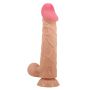 BAILE - Sliding Skin 9,4'' Flesh Bendable Suction base TPR - 5