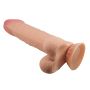 BAILE - Sliding Skin 9,4'' Flesh Bendable Suction base TPR - 6
